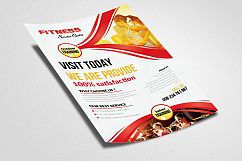 Fitness &amp; Health Flyer Product Image 3