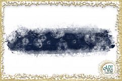 Nautical Navy Blue Brush Strokes 24 PNG - transparent background images Product Image 7
