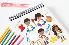 Little Artists graphics and illustrations Product Image 3