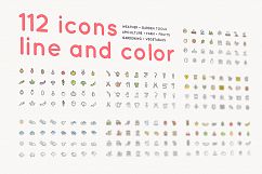 112 icons /farm/gardening/apiculture Product Image 1