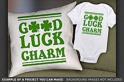 Good Luck Charm SVG - Kids St. Patricks Day - 1075 Product Image 2