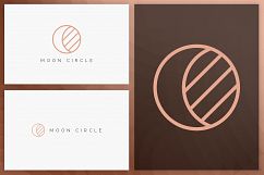 20 Circle geometric logos - outline Product Image 9