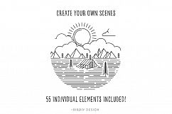 Rustic Monoline Icons and Designs Product Image 2