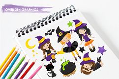 Tweeny Witch graphics and illustrations Product Image 3
