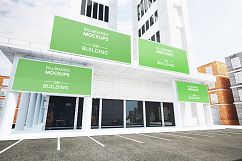 Billboards Mockup on Building Vol.2 Product Image 11