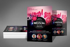Revival Church Flyer Product Image 2
