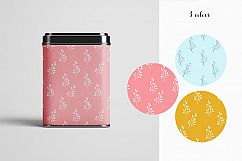 Butterflies and Crystals Seamless Patterns Bundle Product Image 8
