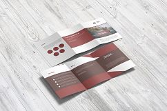 A4 Trifold Brochure Mockup Product Image 12