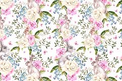 14 Hand drawn watercolor patterns Product Image 15