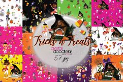 Tricks n Treats Digital Paper Product Image 2