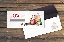 Travel. Watercolor collection Product Image 7