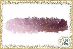 Brush Strokes in Pink mauve and silver - Lovely Pink Glitter - Digital Clipart 21 of beautiful PNG files Product Image 4