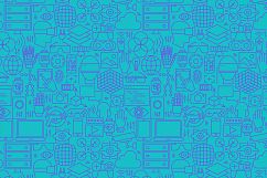 Virtual Reality Line Tile Patterns Product Image 4