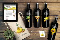 HAND PAINTED organic oil set Product Image 5