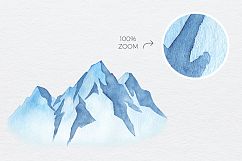 Mountains Watercolor Set Product Image 2