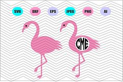 Flamingo Svg Cut Vector File Silhouette Cricut Decal Vinyl Product Image 1