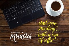 Miractes script Product Image 5