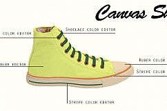 Canvas shoes Mockup Product Image 5