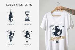 Double Exposure. 20 Creative Logos Product Image 7