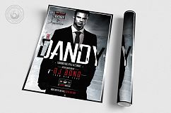 Suit and Tie Flyer Template Product Image 3