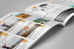 Holiday Travel Brochure Catalog Design v4 Product Image 6