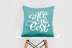 Positive greeting quotes and flourish Product Image 5