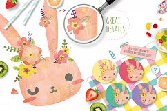 Think Happy Thoughts - Cute Bunny Set Product Image 5