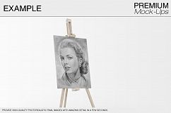 Easel Stand with Canvas Product Image 6
