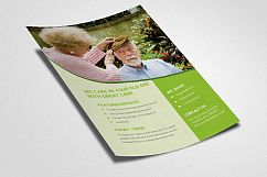 Senior Care Home Flyer Template Product Image 3
