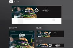 Burger House Design Templates Bundle Product Image 20