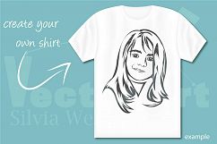 Customized - Stylish cutting file plus clip art from your ph Product Image 2