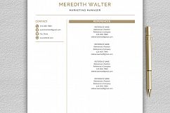 Resume Templates / CV Templates, Professional Resume Template Product Image 6