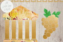 Greek Archeology Clipart Set Product Image 5