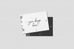 5x7 inch Postcard and Envelope Mock-Ups Product Image 11