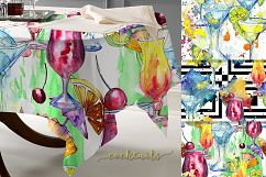 Cocktails watercolor collection PNG set Product Image 7