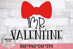 Mr Valentine SVG Cut File Product Image 2