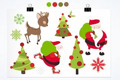 Santa Rudolf graphics and illustrations Product Image 2