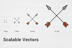 400 Modern Icons Set Product Image 2