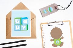 Baby Boy  graphics and illustrations Product Image 4