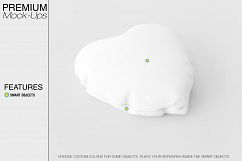 Heart Pillow Mockup Product Image 6