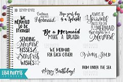 Mermaid Pals Digital Stamps and SVG Cutting Files Product Image 3