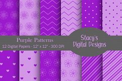 Digital Paper Bundle / Patterns / 72 Digital Papers Product Image 3