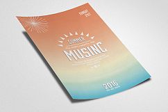Summer Musical Party Flyer Product Image 3