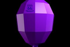 Air Balloon Papercraft, Balloon Papercraft, 3d Papercraft, Nursery Anniversary, Wedding Theme, Baby Shower Decoration, Lowpoly Art Balloon Product Image 5