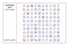 Line Icons - Mothers Day Product Image 7