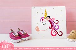 Unicorn | BUNDLE - 9 Designs | SVG DXF EPS PNG Product Image 3