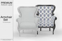 Armchair Mockup Pack Product Image 1