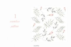 Green Leaves. Wedding watercolor decor Product Image 5