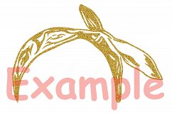 Bandana mask SVG, wild west, western scarf 808S Product Image 3