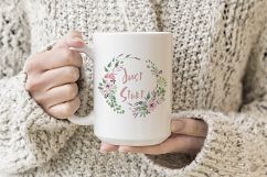15oz Mug Mockup- Woman holding mug Product Image 4